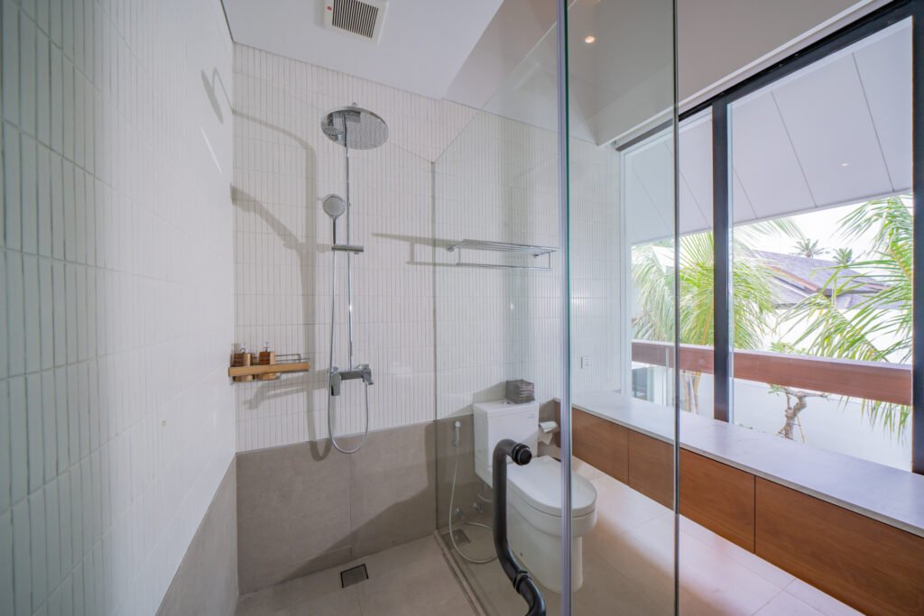 Bathroom 2 Window View Villa Shanaya