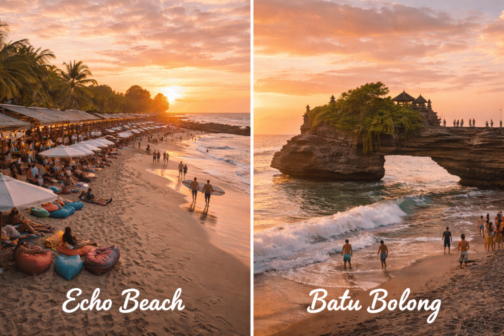 Echo Beach and Batu Bolong: Where Canggu’s Soul Meets the Sea