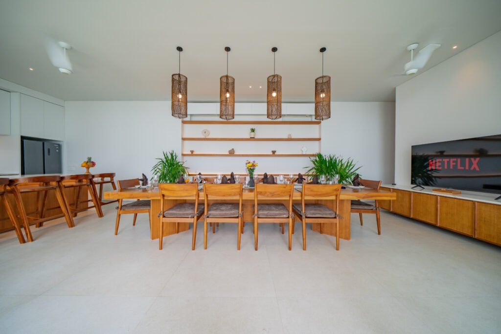 Kitchen & Dining Villa Shanaya Parerenan – Full Interior View